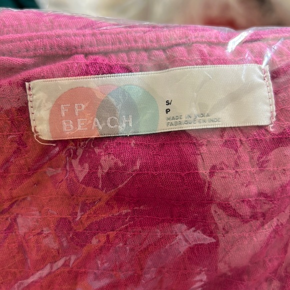 FREE PEOPLE BEACH COVER UP DRESS SIZE S MSRP $68.00 NWT - Picture 5 of 6